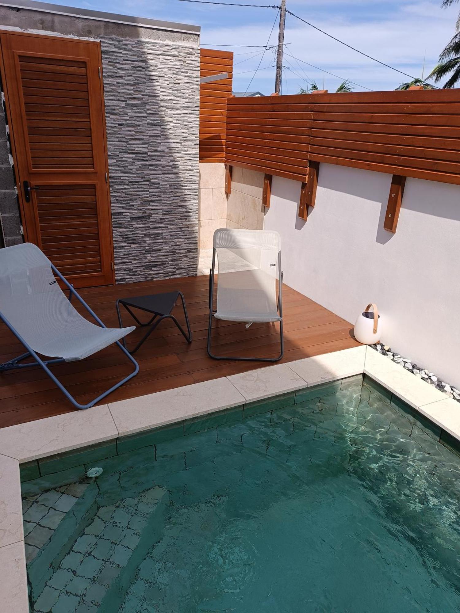 Villa O'Lhaya Piscine Pivee Сен-Жозеф Екстер'єр фото